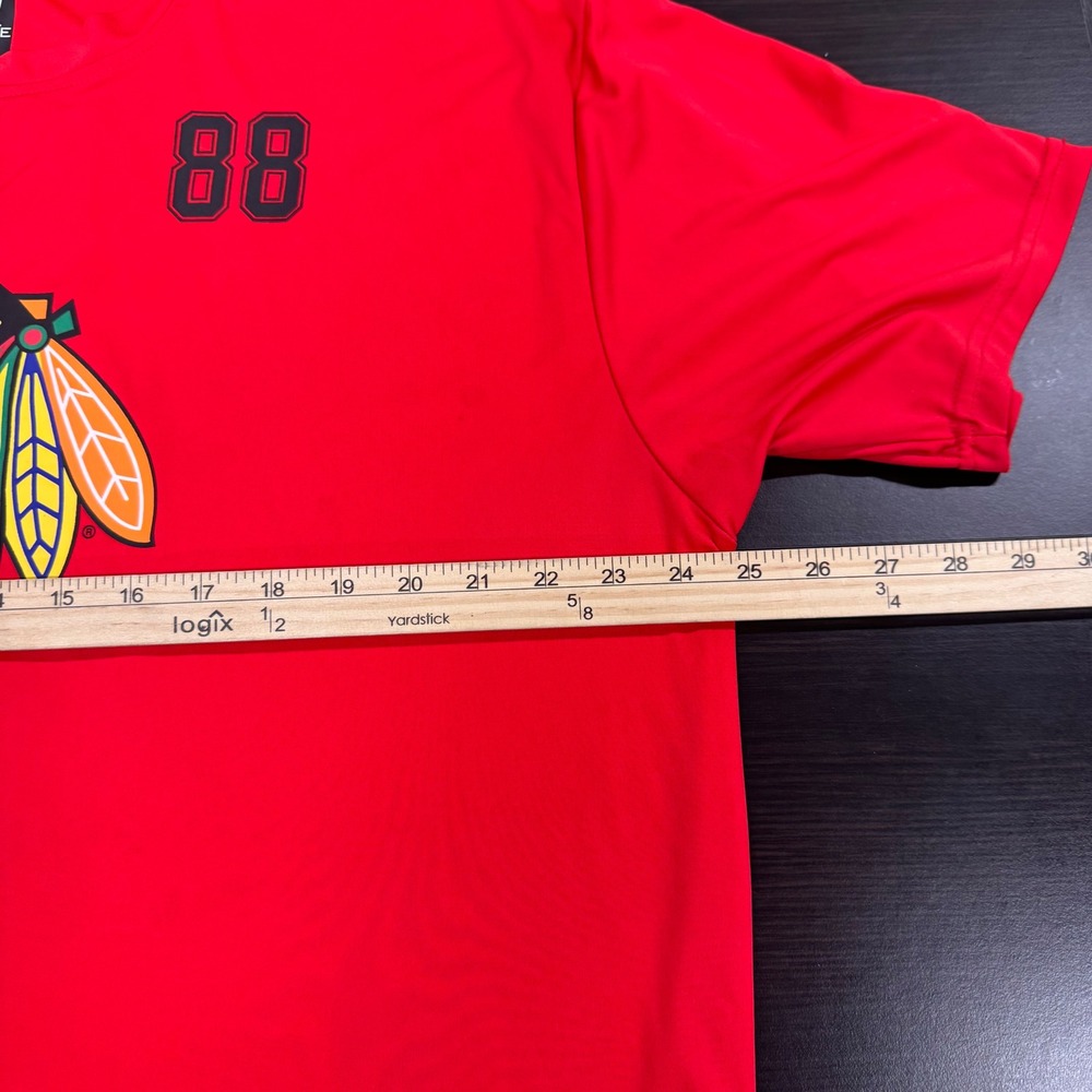 Proedge Chicago Blackhawks Kane 88‎ NHL Hockey T-Shirt Jersey Red 2XL - Picture 5 of 6